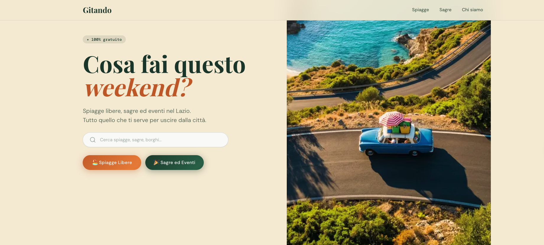 Gitando — Piattaforma